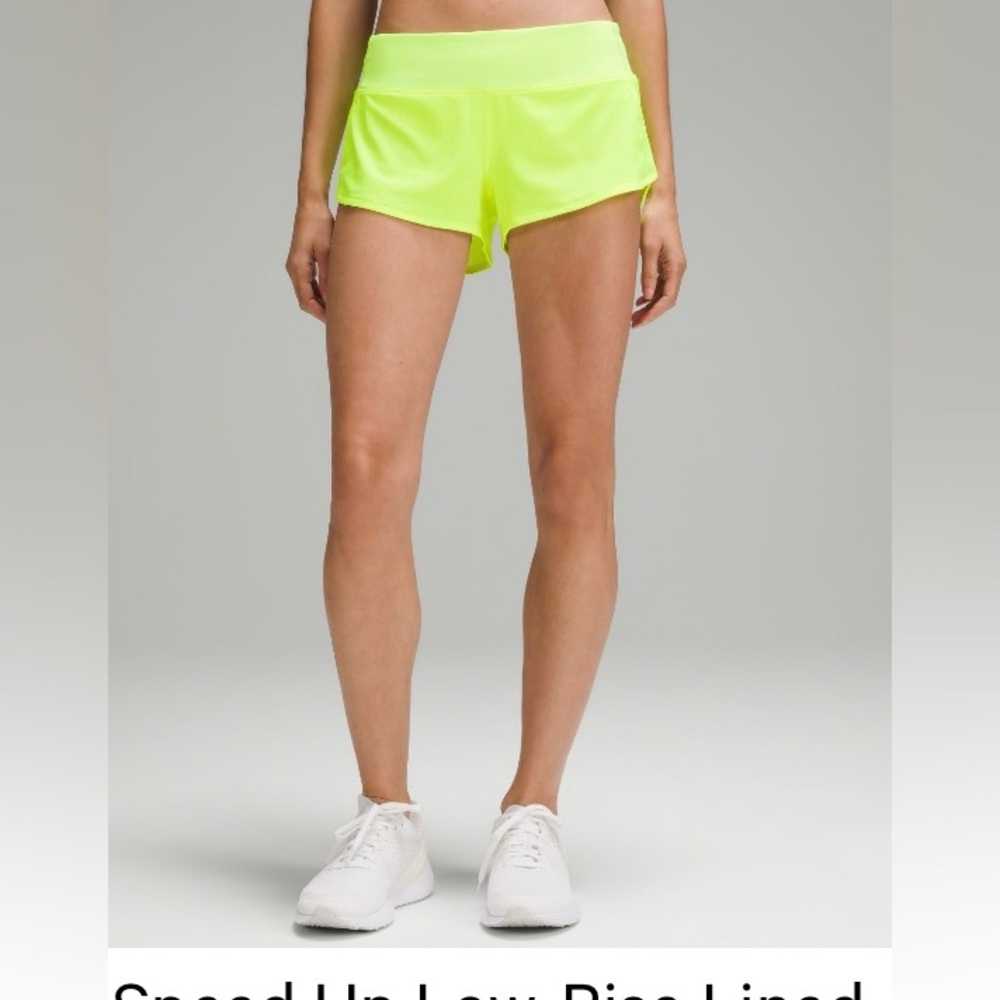 Lululemon Athletica Speed Up Low-Rise Lined Shorts 2.5”